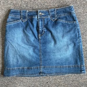 Denim Skort